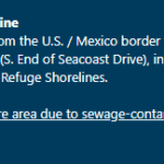 beach closure tijuana river