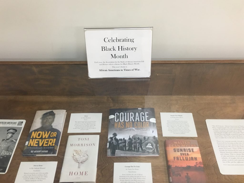 CHS Library Black History Month reading suggestions