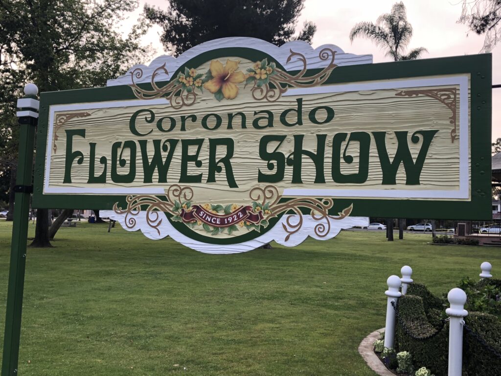 Flower Show sign