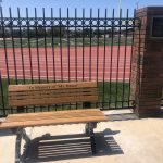 2019-08-15 Mr Bruce bench plaque