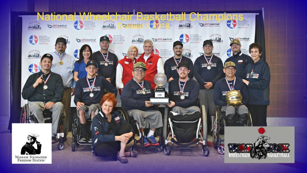 Image: Dian Self, Wolfpack Wheelchair Basketball Facebook page