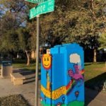 utility box art whimsy