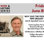 June 2018 Wine & Lecture