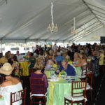 beach polo silver gold seating vip tent