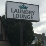 laundry lounge sign