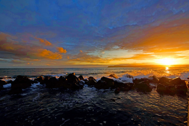 Rocks Sunset, Brian Lippe