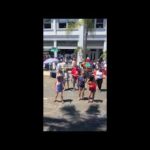 Dancing in the Street During the 4th of July Parade (video)