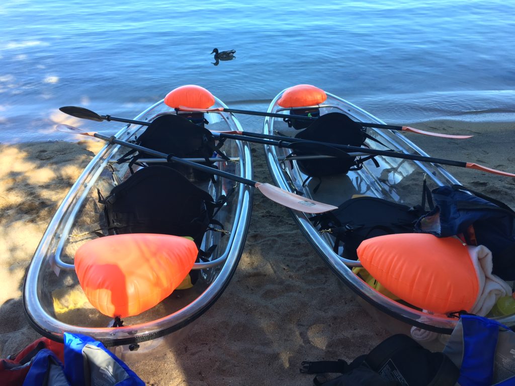 Clearly Tahoe Kayaks