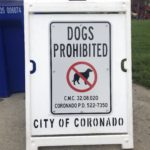 dogs prohibited sign