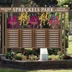 spreckels park sign design