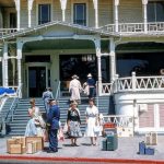 Hotel Del Front Porch ca 1950