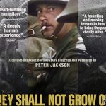 they shall not grow old FEATURE