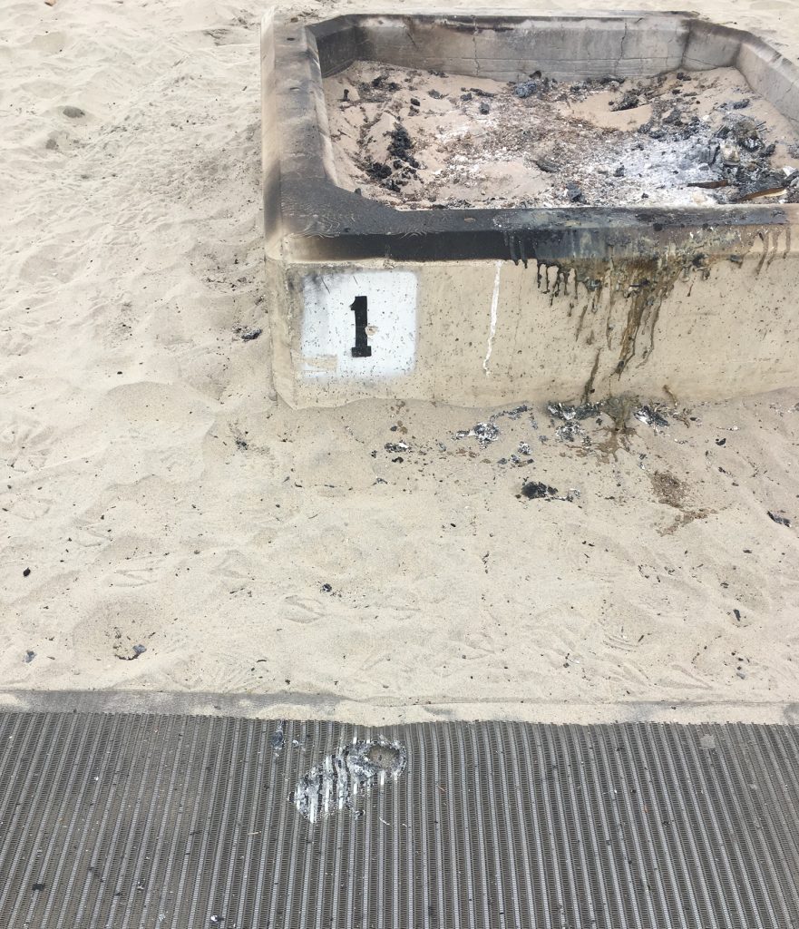 beach mat damage