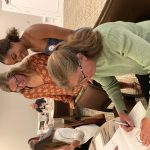 Robin Nixon signs book for EveryoneA Reader program