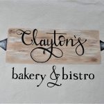 Claytons rolling pin sign