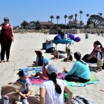 Library beach storytime