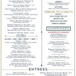 The Henry lunch menu