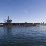 USS Nimitz pulls into port in San Diego