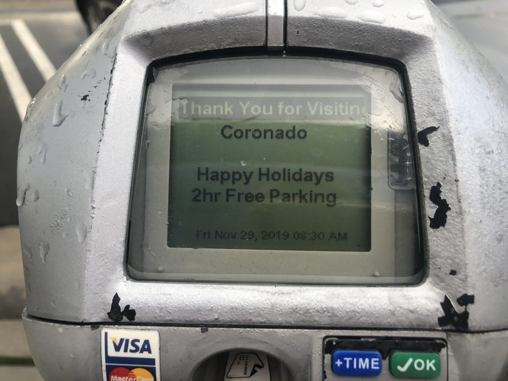 parking meter holidays