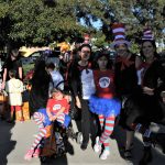 Halloween cat in the hat family