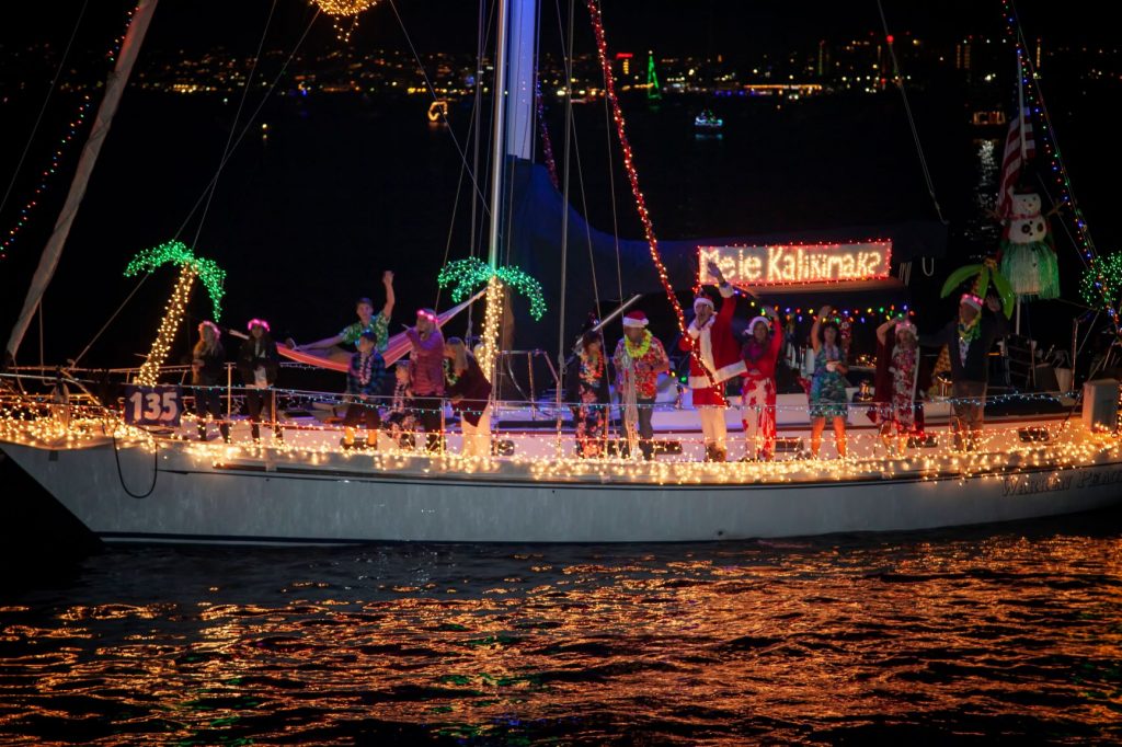 San Diego Bay Parade of Lights, on the Bay,” to Illuminate
