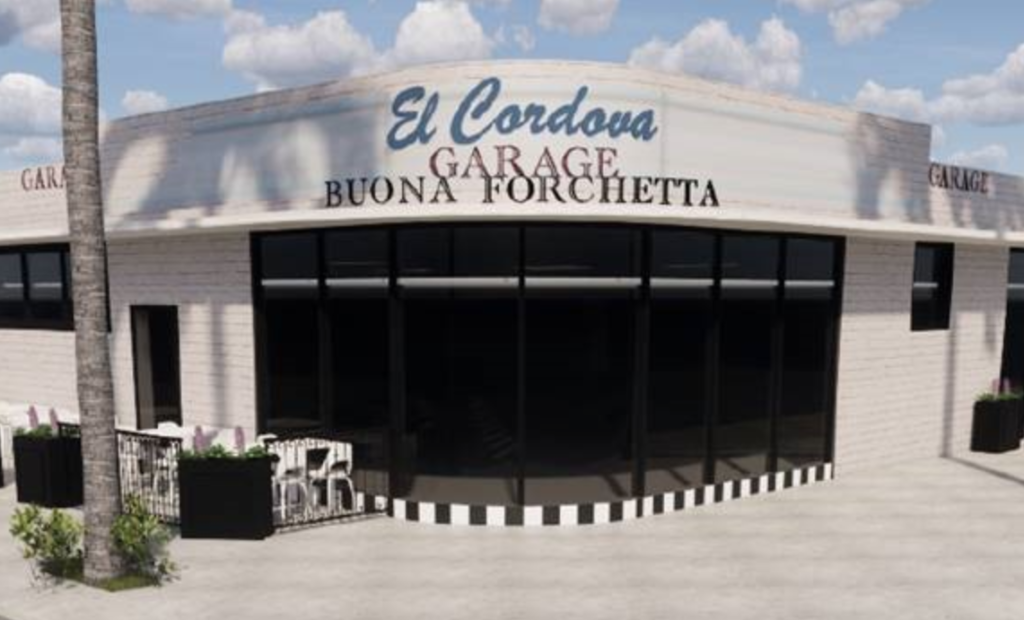 Benvenuto Garage Buona Forchetta Opening In February Coronado Times