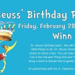 Dr. Seuss birthday bash