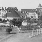 Hotel Del Tennis Court historical