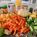 Thai Carrot Ginger Butternut Squash Soup