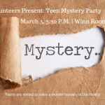 Junior Volunteers Present_ Teen Mystery Party