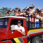 Nicaragua ~ jake and truck with kids2