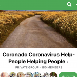 coronavirus facebook group