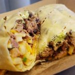 Lil Piggy’s Bar-B-Q burrito