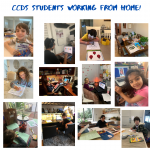 CCDS Students working from home!