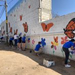 CHS Interact mural Hacienda Orphanage