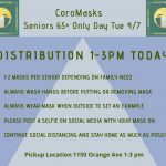 CoroMasks seniors only day