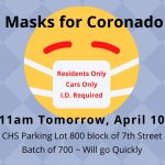 Masks for Coronado