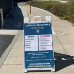 State Beach Sign