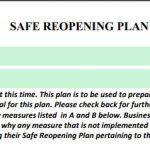 safe reopening plan