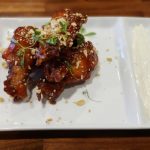 Chef’s Cashew Wings at Liberty Call Distilling