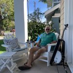 Doug on his porch