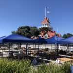 Bluewater Boathouse tents