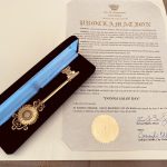 Donna Salof key to the city