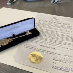 Donna Salof key to the city