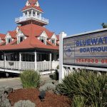 Bluewater Boathouse sign