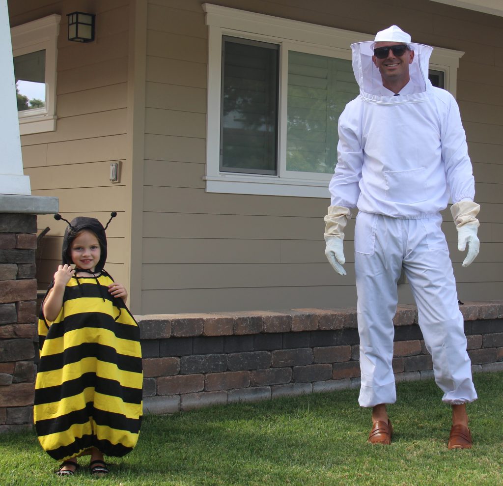 bee and beekeeper