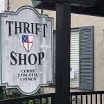 Christ Church Thrift Shop sign