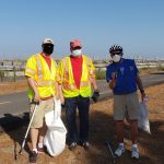 TOM AND AVIATION ORDANCE TRASH PICKUP CREW