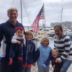 Jesse Smith and family at Coronado Yacht Club