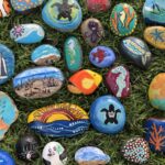 painted rocks, Emerald Keepers Photo